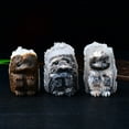 thumbnail image 2 of Natural Clear Quartz Hedgehog Sculpture  Handcrafted Crystal Hedgehog Figurine, Healing Crystal Animal Decor, 2 of 6