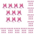 thumbnail image 2 of Wosthever 10 piezas Bow Pull Decor Exquisita artesanía de embalaje festivo Envoltura de flores tiradas a mano Accesorio de aniversario Oro rosa Oro rosado 10piezas, 2 of 6