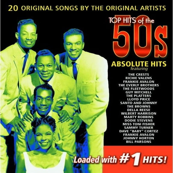 Various Artists - Top Hits Of The 50's: Absolute Hits - Music & Performance - CD