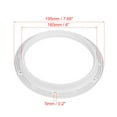 thumbnail image 2 of Unique Bargains 6inch White Circular Non Slip ABS Inspection Hatch Deck with Detachable Cover, 2 of 8