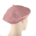 thumbnail image 5 of QASIEATN Womens Comfortable Berets Women's Solid Color Warm Winter Beret Casual Cute Ski Hat Fall Fashion Accessories, 5 of 8