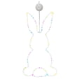 thumbnail image 2 of LED Bunny Window Decoration with Timer Battery Operated Easter Lights Hanging Indoor Outdoor Party Home Decor Spring Holiday Display, 2 of 8