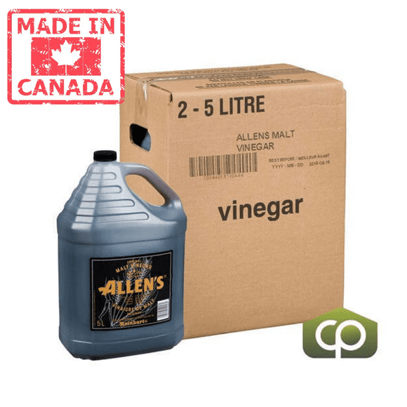 Allens Vinegar Malt 5L/1.32 Gallon (2/Case) - Canadian Made
