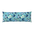 thumbnail image 2 of KLL Ultra Soft Microfiber Body Pillow Cover/Pillowcases 20"x54" with Hidden Zipper Closure-Flying Swallows, 2 of 8