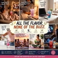 thumbnail image 6 of The Loaded Tea Shop Caffeine-Free Functional Drink Mix Sticks, Variety 10 Pack, Sugar-Free, Zero Calories, No Artificial Colors/Flavors, Powder packets w/B Vitamins - Refreshing Refresher Drink, 6 of 6