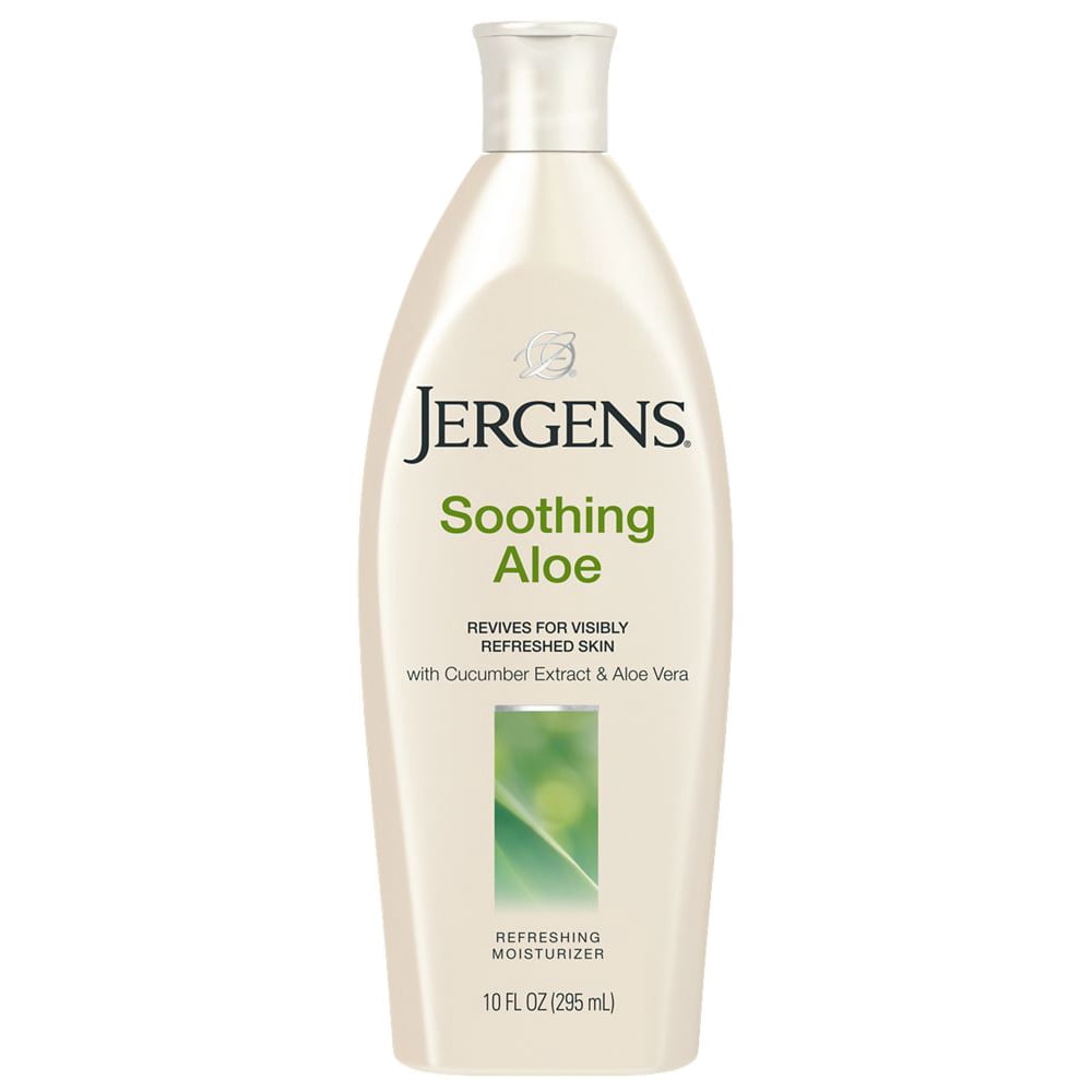 Jergens Soothing Aloe Refreshing Moisturizer, 10 fl oz