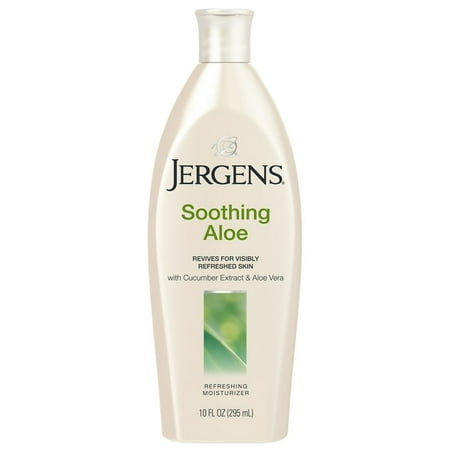 Jergens Refreshing Moisturizer Soothing Aloe, 10 Fl Oz