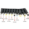 thumbnail image 4 of Adaptateur d'Alimentation Multifonctionnel, Différents Types Noir 8 Modèles Adaptateur d'Alimentation Universel pour Ordinateur Portable, 4 of 8