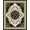 Black Ivory Gold, Pattern 12, variant on ODIKA Medallion Design With Vintage Vine Accents Snake Floral Boho Playful Expressive for Home Office, Gaming Room, Under Desk, Non-Slip Chair-Friendly
