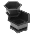thumbnail image 2 of MasteelfCA 2 Sets Succulent Miniature Flowerpot Planting Basin Flowering Pot With Tray, 2 of 9