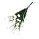 thumbnail image 4 of Toystoory La flor plástica artificial deja la decoración floral del hogar de los bonsais de 7 ramas Decoración blanco, 4 of 4
