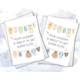 thumbnail image 2 of The Cardtel Baby Shower Card | New Baby Congratulations (2 Pack Cute Laundry - Neutral), 2 of 8