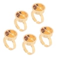 thumbnail image 1 of Tazas de anillo de pigmento, 5 piezas Tazas de anillos de tatuaje Tazas de anillo de tatuaje Tazas de anillo de color de tatuaje Durabilidad extendida, 1 of 5