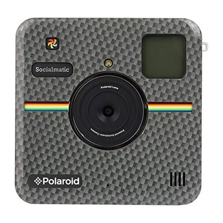 Polaroid Custom Designed Front Plate for Polaroid Socialmatic - Glossy Carbon Fiber
