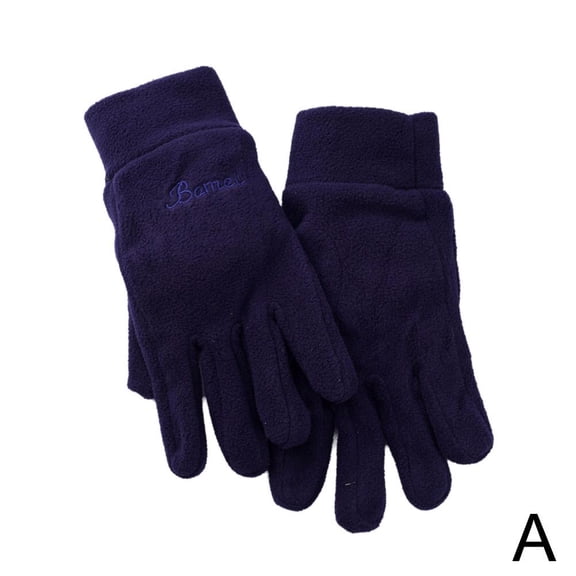 Classic Polar Fleece Gloves for Men and Women in Autumn and Winter (