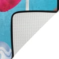 thumbnail image 4 of Coolnut Colorful Eggs Area Rug Pad - 80 x 58 inch - 100% Light Weight Polyester Fabric for Living - Bedroom, 4 of 6