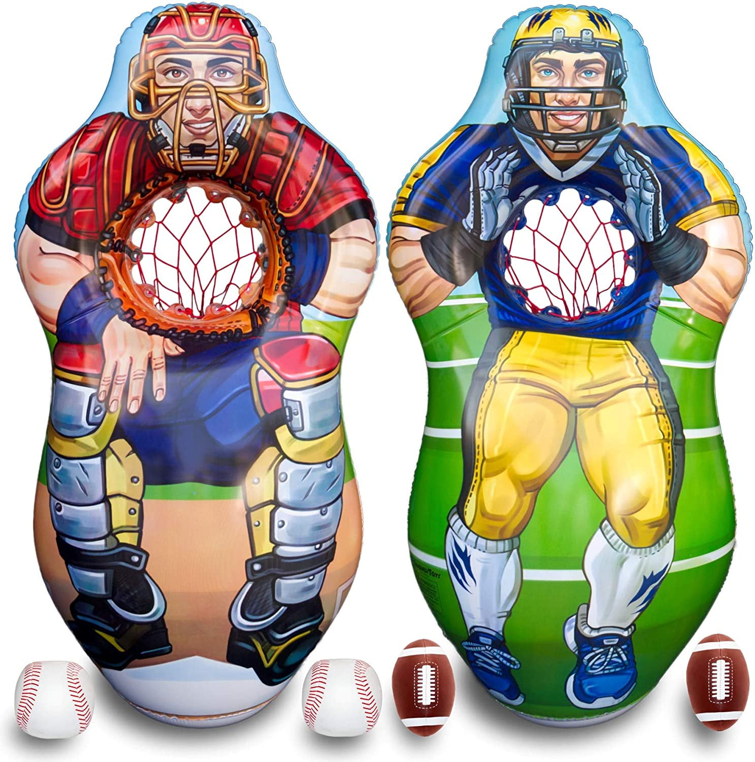 Sports Toys Gear Kid Toy Gifts Inflatable Football Toss Target Party Game