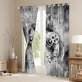 thumbnail image 3 of Homewish Abstract Gradient Gamer Blackout Curtains Set of 2 (52x84 Each) For Teens Female Adults,Video Game Window Curtains,Retro Vintage Curtains and Drapes,Super Cozy Room Decor, 3 of 6