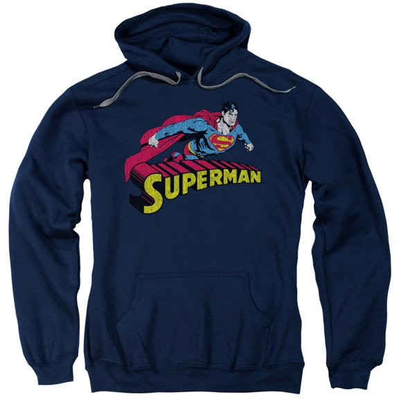 Superman - Flying Over - Pull-Over Hoodie - XXX-Large