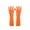 Orange, variant on 2 Pcs Long Sleeve Dishwashing Gloves, Waterproof Kitchen Cleaning Gloves, Extra Waterproof Rubber Gloves, with Hanging Hook for Convenient Drying, Cleaning and Gardening Tasks