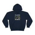 thumbnail image 2 of Camo American Flag Truck Driver Veteran Trucker Hoodie, 2 of 3