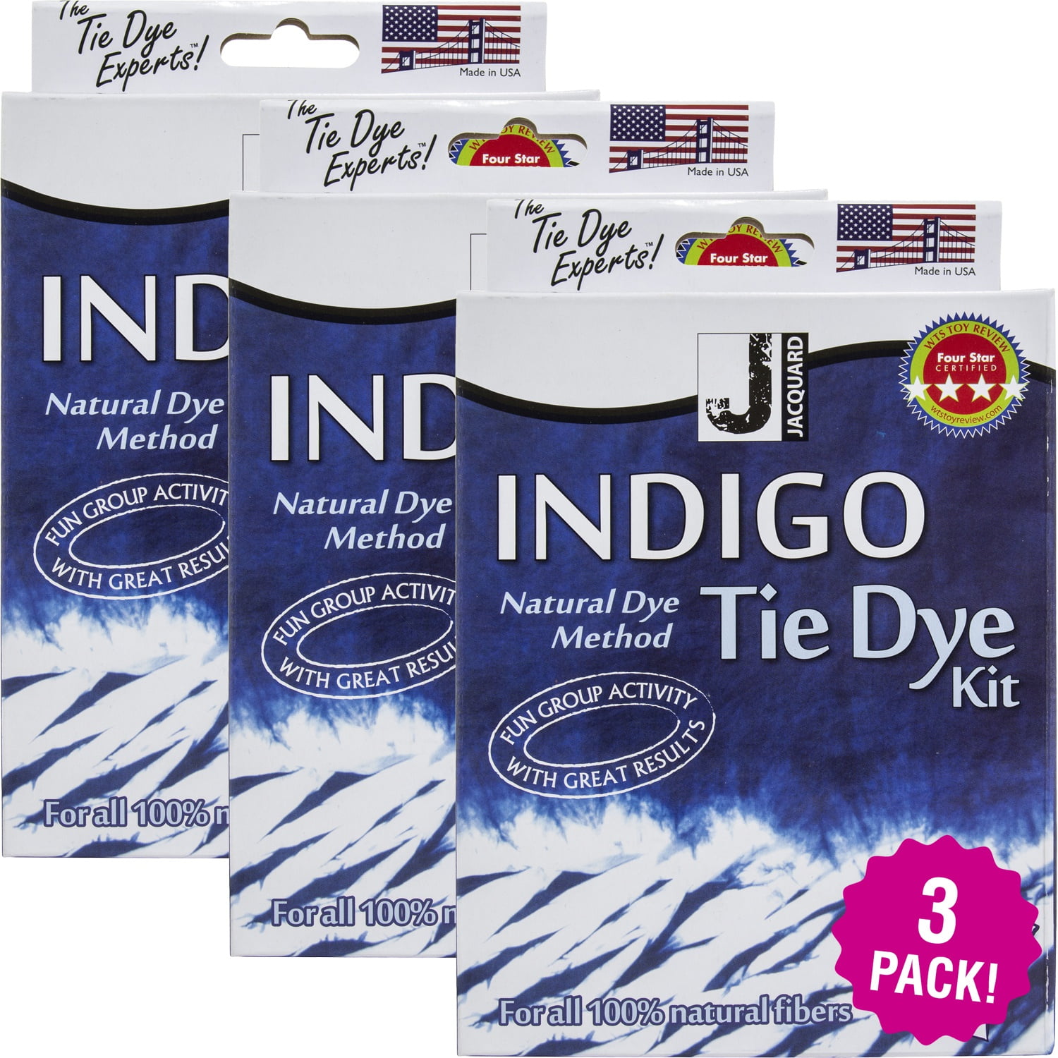 Jacquard TieDye Kit, Multipack of 3