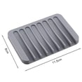 thumbnail image 7 of Tnobhg Bathroom Soap Dish Flexible Anti-skid Slant Quick Drying Drainage Kitchen Soap Tray Twist-resistant Soap Holder Foldable Soap Organizer, 7 of 7