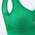 thumbnail image 4 of Munlar Seamless Women's Sports Bras Supportive High Support No Wire Green Plus Size Bras XXXL, 4 of 5