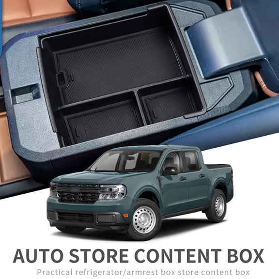 Suitable for Ford Maverick Center Console Storage Box Car Storage Vehicle Specialty Modification
