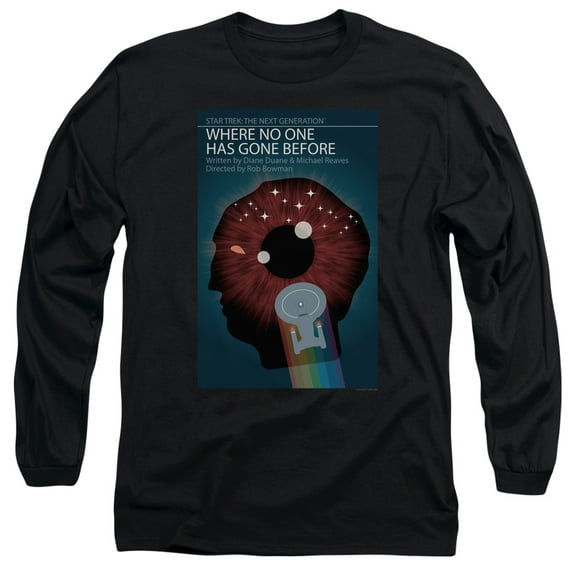 Star Trek Tng Season 1 Episode 6 Adult 18/1 T-Shirt Black