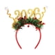 thumbnail image 3 of Diadema navideña para cosplay, tocado para aniversarios de Año Nuevo Oro, 3 of 9