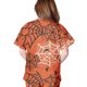thumbnail image 3 of Blusa de manga corta con cuello en V para mujer, uniforme de trabajo, Halloween, con bolsillos Pompotops hkajfhjk472174, 3 of 6
