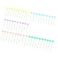 thumbnail image 2 of Oubit Flower Pins,Sewing Pins Colourful Reusable Straight Pins Colour Pearl Needle Ultra Responsive, 2 of 9