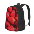 thumbnail image 1 of Disketp Strawberry Red Mochila Minimalista de Gran Capacidad, Mochila de Viaje para Escuela, Trabajo o Uso Diario, 1 of 6