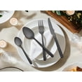 thumbnail image 2 of Unique Bargains 4 Piece Stainless Steel Flatware Set with Knife Spoons and Fork Black 4, 2 of 6