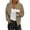 #299-Beige, variant on Womens Zip Up Jackets Dressy Long Sleeve Sweatshirt Button Down Cropped Bomber Jacket Fall Shirts with Pocket