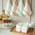 thumbnail image 6 of Durable Washable Dish Cloths 4Pack Soft Absorbent Kitchen Cleaning Towels, 6 of 12