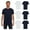 6 Pack Navy and White, variant on SOCKS'NBULK 6 Pack Men's Solid Colors Cotton T-Shirts Short Sleeve Lightweight Tees, Bulk (White, X-Large)