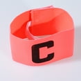 thumbnail image 1 of Bright Color Soccer Football Captain Armband Magic Tape Anti-drop Design for Adult and Youth, 1 of 8