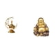 thumbnail image 1 of Quemador de vela antiguo con escultura de Buda Maitreya, adorno de mesa Feng Shui para sala de estar, aniversario, fiesta, decoración del hogar, 1 of 8