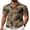 1-Navy Khaki Ink Flowers, variant on COOFANDY Green Aloha Shirt for Men Floral Button Up Shirts Summer Shirts Short Sleeve Palm Tree Shirts