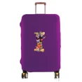 thumbnail image 1 of Travel Luggage Cover Baggage Suitcase Protector Washable Reusable Dustproof Scratch-proof Suitcase Cover Butterfly Print Pattern 8butterfly letter I L, 1 of 6