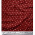 thumbnail image 1 of Soimoi Rayon Fabric Swirl,Triangle & Floral Artistic Print Fabric by The Yard 42 Inch Wide, 1 of 3
