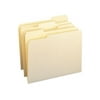 Smead File Folders, 1/3-Cut Tab, Letter, Manila, Box of 100