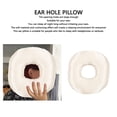 thumbnail image 3 of Ear Pillow, Soft Ear Donut Pillow  for Side Sleepers, 3 of 7
