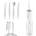 thumbnail image 1 of Hydropulseur Professionnel de 230 ml avec 3 Modes et 4 Embouts, Étanchéité IPX7, Rechargeable et Portable, Sans Fil, 1 of 5