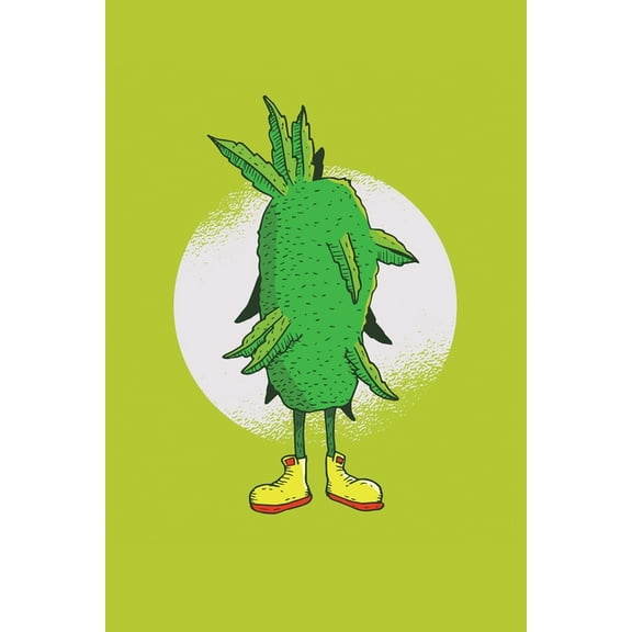 120 Pages DINA5: Cannabis Graphic Jorunal Book For Marijuana Smoker 120 Pages DINA5, (Paperback)