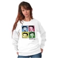 thumbnail image 4 of Betty Boop Classic Cartoon Cute Women Plus Size Sweatshirt Brisco Brands 4X, 4 of 5