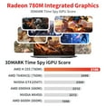 thumbnail image 3 of FIREBAT U6B 16 Inch Thin 2-in-1 Laptop, AMD Ryzen7 H 255, 16GB DDR5, 512GB SSD, Gray, 3 of 10