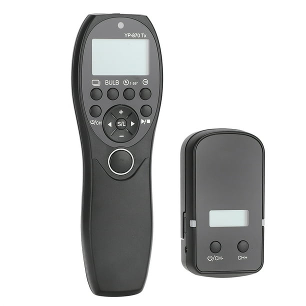 Disparador Control Remoto Yp-870 Disparador Control Remoto YouPro YP-870/E3 Ⅱ Temporizador Inalámbrico Disparador Disparador Control Remoto Pantalla LCD Para Cámara ANGGREK Shutter Release Remote Control